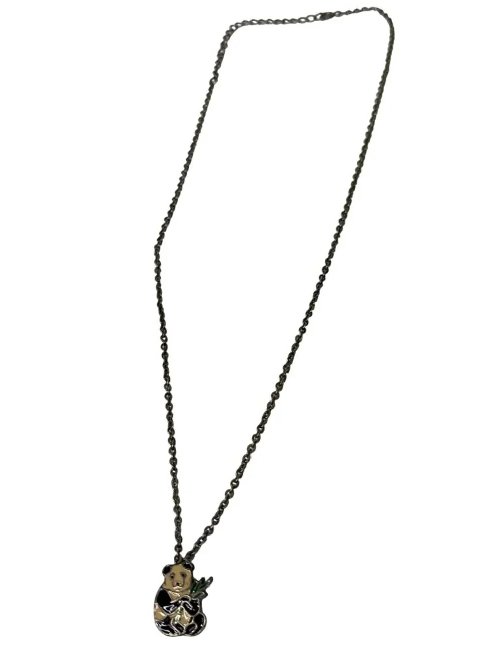 Panda Pendant Necklace Chain Cute Animal Charm Jewelry Everyday Wear Gift